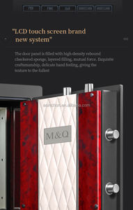 Cassaforte per Orologi Aoinchon AHTT Personalizzabile con Serratura a Impronta Digitale/Password, Forma Rettangolare, Prodotta in Cina, Scatola per Conservazione Orologi/Gioielli - Product Image 3