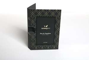 1ml 2ml 3ml 5ml 6ml香水瓶ホルダープロモーション香水サンプルディスプレイカード - Product Image 3