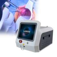 Traitement efficace des hémorroïdes, machine chirurgicale au laser de proctologie, laser 980 nm 1470 nm pour la découpe des hémorroïdes, fistule anale
