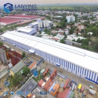 Edificio Industrial Prefabricado de Acero Personalizado Resistente a la Corrosión para Producción y Almacenamiento a Largo Plazo