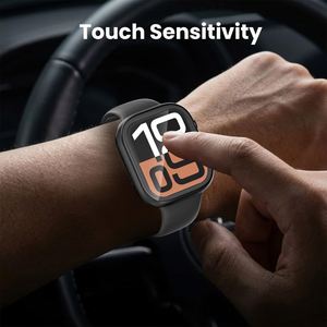Boîtier de montre étanche OEM pour Apple Watch Series 12, en PC et verre trempé, 42/46 mm, accessoires de protection durables, vente chaude - Product Image 2
