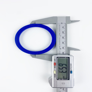 Nouvel arrivage en stock, vente flash, <span class=keywords><strong>joint</strong></span> en <span class=keywords><strong>silicone</strong></span> bleu uni de 4 pouces, qualité alimentaire, SMS, aseptique, pour les industries alimentaires et chimiques - Product Image 4