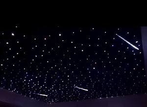 Đèn sao tạo không gian ánh sáng dịu nhẹ, đèn sợi quang hiện đại nhiều màu sắc, trần căng âm thanh cho khách sạn, điều khiển từ xa, tạo không gian ấm cúng - Product Image 6