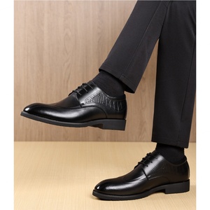Nuevo Modelo 2026, Venta al Por Mayor de Fábrica, Zapatos Formales Italianos para Hombre, con Aumento de Altura, con Cordones, para Oficina y Carrera Profesional - Product Image 5