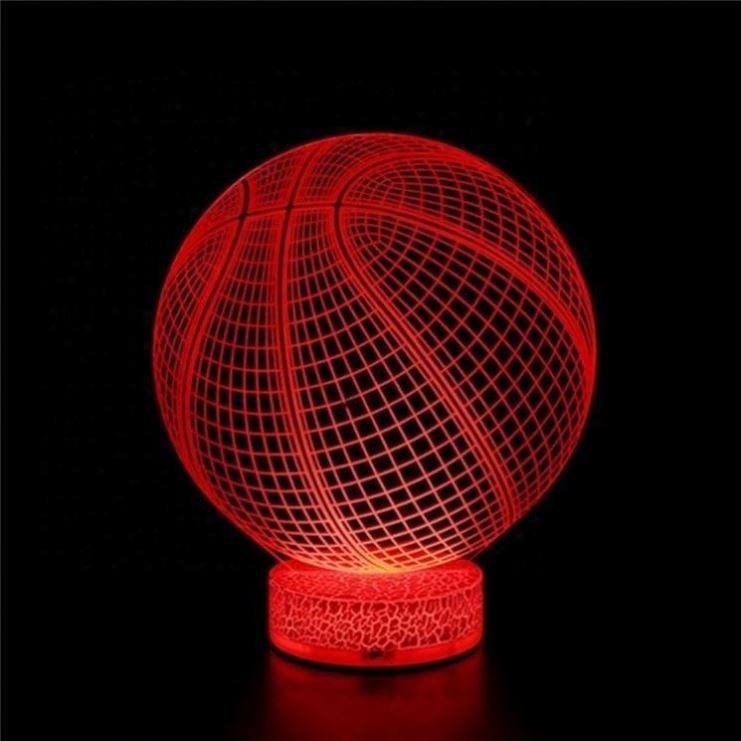 3d Bedroom Decor Sleepinglamp Led Night Light with Usb Cable