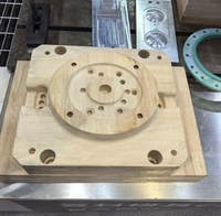 Máquina Fresadora CNC de 4 Ejes Rongchi para Grabado 3D en Madera y Espuma, Equipo de Tallado Multiusos para Fabricación de Moldes