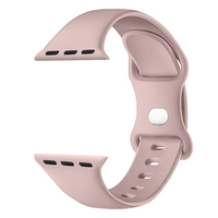 Популярный водонепроницаемый силиконовый браслет для Apple Watch, 38 мм, 45 мм