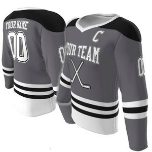 Vêtements de hockey en ligne de qualité supérieure avec impression par sublimation vêtements de sport à séchage rapide maillot de hockey à roulettes personnalisé pour hommes vente en gros - Product Image 5