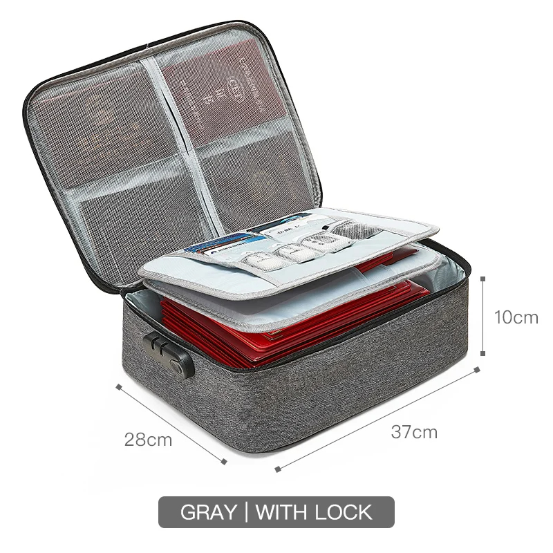 D1 Grey 3 layer with lock