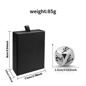 Juego <span class=keywords><strong>de</strong></span> 4 <span class=keywords><strong>Dados</strong></span> <span class=keywords><strong>de</strong></span> <span class=keywords><strong>Posiciones</strong></span> <span class=keywords><strong>Sexuales</strong></span> <span class=keywords><strong>de</strong></span> Acero Inoxidable para Adultos, <span class=keywords><strong>Dados</strong></span> Eróticos para Parejas, Juguetes Divertidos para Fiestas, Accesorios Eróticos, Juego BDSM - Product Image 4