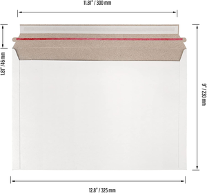 Bolsa de Papel Kraft para Envíos, Impermeable, Engrosada, Autoadhesiva, para Documentos y Archivos, para Logística de Comercio Electrónico - Product Image 3