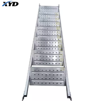 Échafaudages en aluminium de style design chinois de haute qualité Différents types d'escaliers et d'atterrissages avec échelles de soutien disponibles