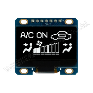 Pantalla OLED de Matriz Pasiva COG+PCB de 1.28 Pulgadas, 128x64, WEA012864L(SPI), Temperatura de Funcionamiento -40 ° C+80 ° Instrumento industrial C IC SH1106 - Product Image 3