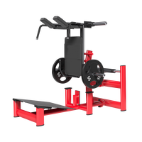 Équipement de fitness Machines de sélection de charge de plaque assise Lève-mollet