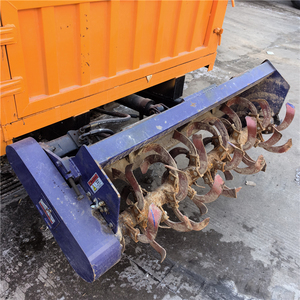 Rotocultivador montado en tractor - aflojamiento y cultivo del suelo de huertos - volteo de tierras en invernaderos - implementos agrícolas - Product Image 6