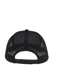 Sombreros de camionero de espuma con bordado 2D personalizado, gorras de camionero de color negro con cuerda trasera sólida, 5 paneles de gorros deportivos de espuma - Product Image 3