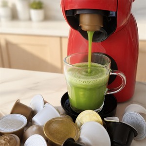 Capsules de Matcha Multi-saveurs Concentrées, Force Personnalisée, Dosettes Individuelles pour Lait, Eau, Infusions Chaudes ou Froides, Vente en Gros - Product Image 1
