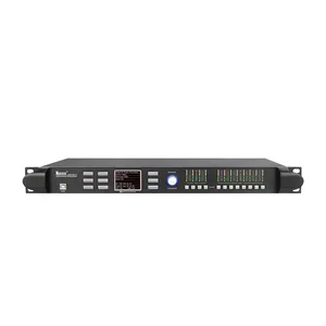 Système de sonorisation professionnel taux d'échantillonnage 96kHz processeur audio DSP pour entrée/sortie AES/EBU