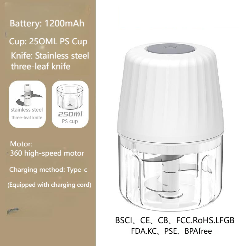 สีขาว - 250 มล. PS (3 ใบมีด)