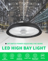 Lumière LED haute baie 100W 150W 200W Usine Entrepôt Aéroport Salle d'exposition Hall d'exposition Éclairage industriel commercial Lampe Highbay