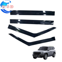 Déflecteurs de Vitres OEM Personnalisés Pare-Pluie Pare-Vent Accessoires Auto pour Chery Jetour T2 Protection Contre les Intempéries et le Soleil
