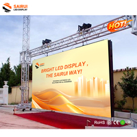 P4.81 Panel de pantalla LED para exteriores Clasificación IP65 para centros comerciales Tiendas minoristas Educación y pantallas de bienvenida Función SDK