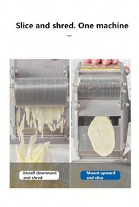 Eco-Friendly Guang Dong Small Mini Ginger Sweet Potato Peeling and Slicing <b>Vegetables</b> Cutting Machine - Product Image 2