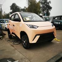 Voiture Électrique Mini 4 Roues de Chine sans Permis de Conduire pour Adultes, 5 Places, avec Portes, Petite, Vente Chaude
