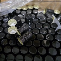 Bouchon ROPP en aluminium-plastique, fermeture à nervures anti-vol, logo personnalisé, insert pour bouteille de whisky pour bouteilles de vin