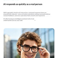 Lunettes Intelligentes IA 1300W avec Caméra, Enregistrement Vidéo HD, Capture Photo, Traduction Vocale, Chargement Magnétique – Vente en Gros