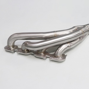 Collecteur d'échappement droit haute performance en acier inoxydable pour Mercedes Benz C63 W204 Turbo avec ajustement parfait à 100 % - Product Image 3