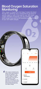 Anneau intelligent TK30, podomètre, à porter sur le <span class=keywords><strong>doigt</strong></span>, différentes tailles d'anneaux, moniteur de fréquence cardiaque 24h/24, <span class=keywords><strong>appareil</strong></span> de surveillance de la santé - Product Image 3