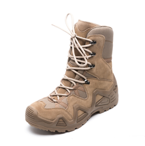 Bottes tactiques d'aventure en plein air TSB101 pour la randonnée et l'escalade, en daim respirant, anti-choc, respirantes et avec doublure intérieure en maille EVA douce - Product Image 1