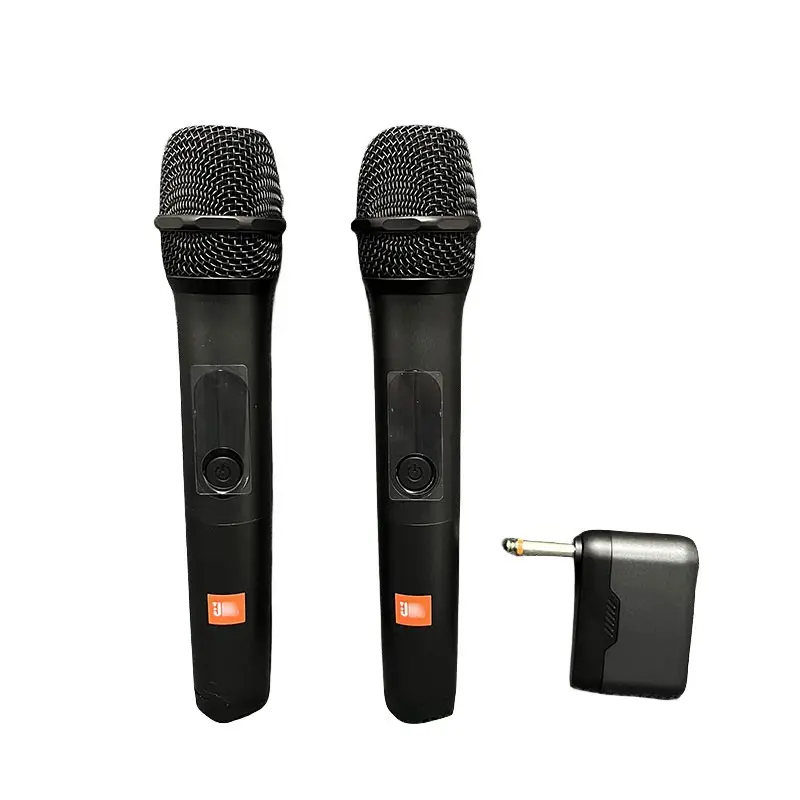 Microfone portátil uhf recarregável de alta qualidade para uso em música, transmissor profissional, microfone sem fio doméstico