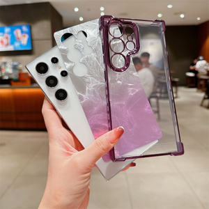 <span class=keywords><strong>Cover</strong></span> in TPU placcato con piume Laser per <span class=keywords><strong>Samsung</strong></span> <span class=keywords><strong>A54</strong></span> A15 S22 S23 Plus S24 Ultra custodia per telefono - Product Image 5