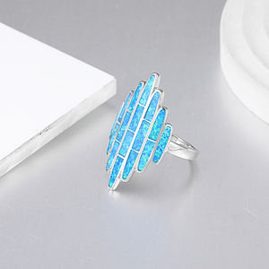 Xyop פרח רומנטי צמיד כסף 925 חרוזים קמעות טבעת אופלית עדינה עטוה עגל עדינה זוהר עם luste קשת רך - Product Image 1