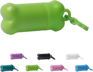 Distributeur de sacs à déjections canines en forme d'os avec logo personnalisé, idéal pour les cadeaux promotionnels et les objets publicitaires pour animaux de compagnie - Product Image 6