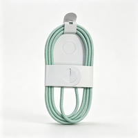 Câble de charge rapide et de données USB-C vers USB-C 30W en nylon tressé résistant à l'usure pour téléphone, vente en gros économique