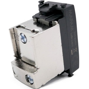 Conector Coaxial para TV SAT, Negro, Compatible con Vimar Ark - Product Image 2