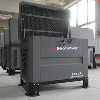 Générateur silencieux multi-combustibles 10KW Gaz naturel Propane Qualité industrielle Boîtier AVR Qualité export 5KW 6KW 10KW