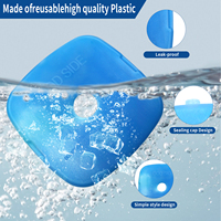 World-bio En gros Blocs de glace minces 560 ml pour aliments frais, écologiques, réutilisables, en plastique, motifs de dessins animés, pour boîtes à lunch