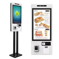 Wintonix YCSYB236 Penyangga Terminal POS untuk Lantai/Dinding dengan NFC, Layar Sentuh Kapasitif 10-Titik, Printer Thermal 80mm