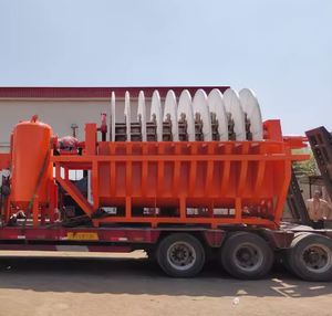 Nội dung rắn <50ppm Mỏ Than bùn máy khử nước gốm bộ lọc chân không với PLC động cơ động cơ 1 năm bảo hành - Product Image 3