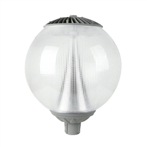 Lampe de parc LED à globe 20W 3000K blanc chaud, IP65 AC, noire, décorative, pour l'éclairage extérieur des allées de jardin - Product Image 3
