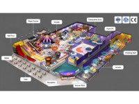 Fabricant professionnel d'équipements de jeux intérieurs et de parcs de trampolines, carrousel, piscine à balles, café pour centre commercial
