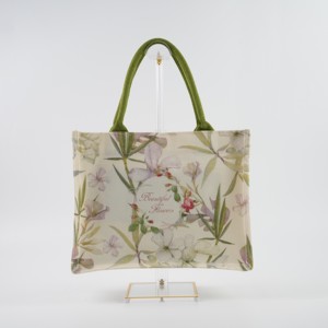 Tùy Chỉnh Chất Lượng Cao Thời Trang Linen Leopard Mô Hình <span class=keywords><strong>Tote</strong></span> Túi Dây Xử Lý Có Thể Gập Lại Công Suất Lớn Mua Sắm Túi Xách Tay Sử Dụng Hàng Ngày - Product Image 2