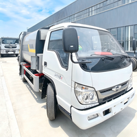 Camion à ordures compacteuse Foton Mini 3-5CBM 4x2 LHD/RHD, petit camion de collecte des déchets, fabricant Chine