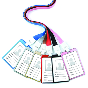 מחזיק כרטיסי אשראי ותעודות זהות דו-צדדי מאלומיניום למחזיקי תגים ואביזרים - Product Image 6