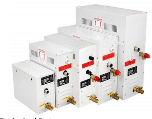 2023 New Design Sauna Steam Generator Various Power 220V 380V Premium Steam Generator for Sauna Room