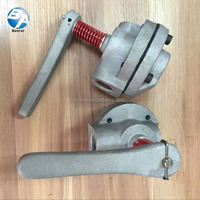 Valve abrasive à poignée de type L pour pot de sablage